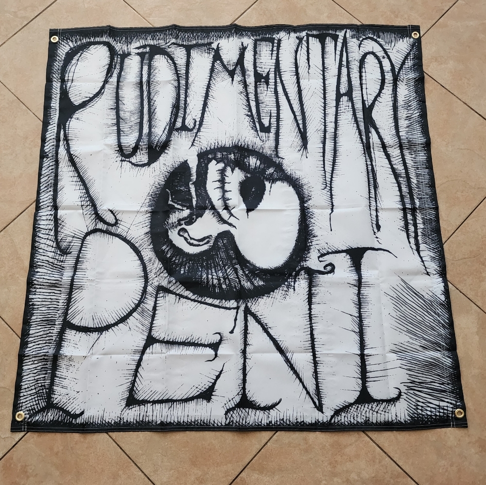 Rudimentary Peni "Self Titled" Flag